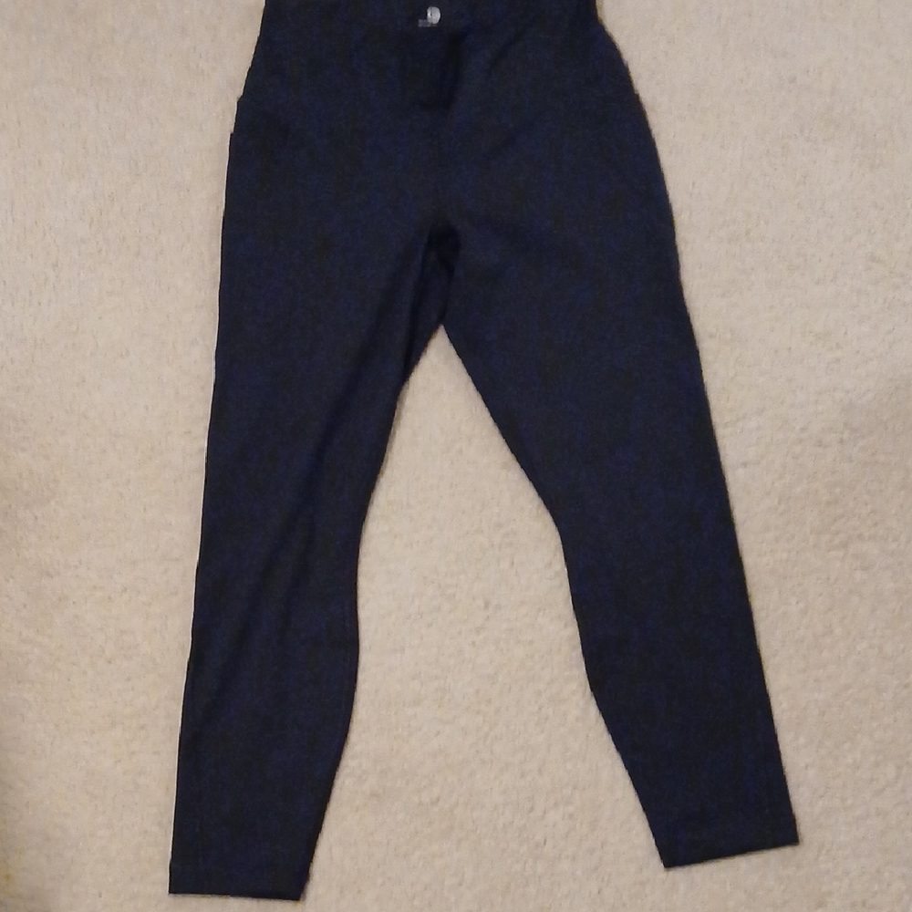 90 Degree By Reflex Black Athletic Leggings, Size M